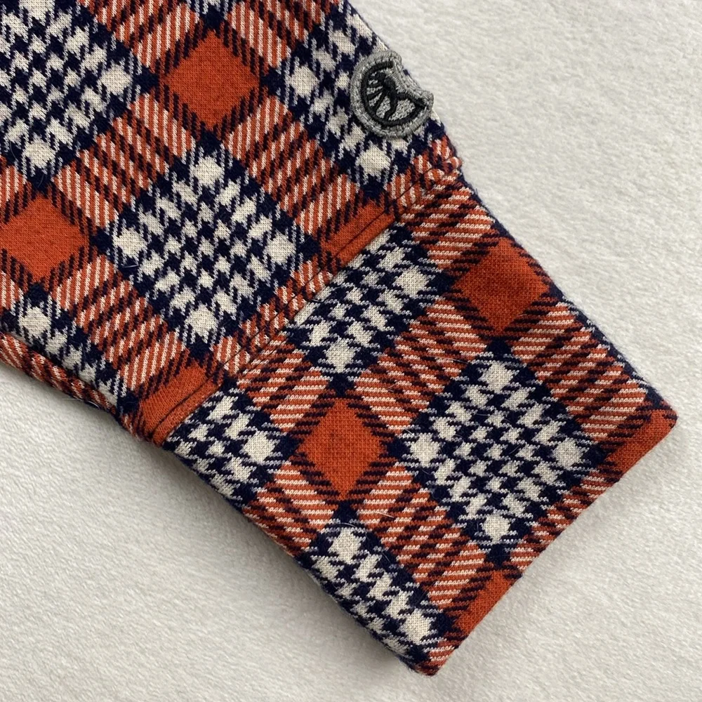 Champion x Todd Snyder Wool Blend Plaid Houndstooth Full Zip Track Jacket - Picture 11 of 16